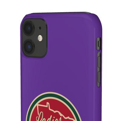 Ladies Of The Wild Snap Phone Cases In Purple