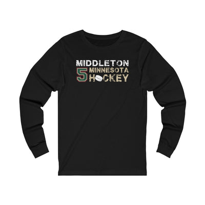 Middleton 5 Minnesota Hockey Unisex Jersey Long Sleeve Shirt