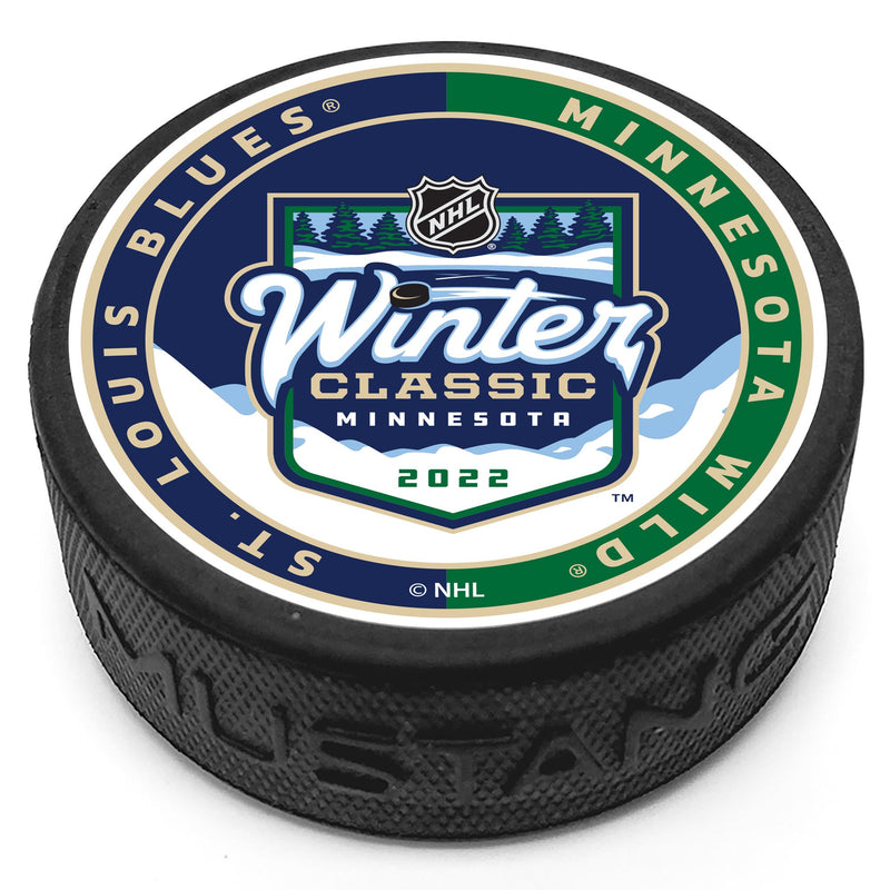 NHL Winter Classic 2022 hockey puck