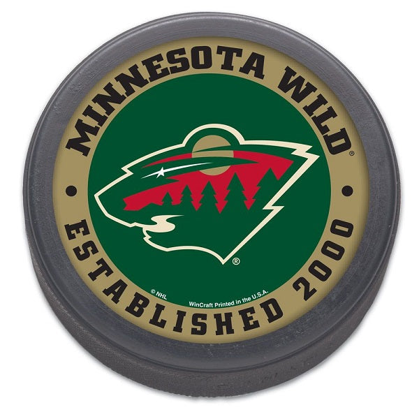 Minnesota Wild Established Puck