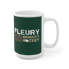 Fleury 29 Minnesota Hockey Ceramic Coffee Mug In Forest Green, 15oz