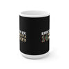 Eriksson Ek 14 Minnesota Hockey Ceramic Coffee Mug In Black, 15oz