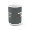 Middleton 5 Minnesota Hockey Ceramic Coffee Mug In Gray, 15oz