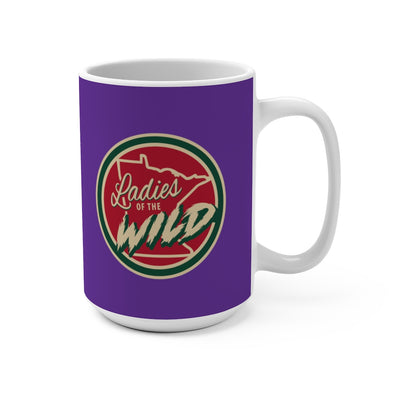 Ladies Of The Wild Ceramic Coffee Mug In Purple, 15oz