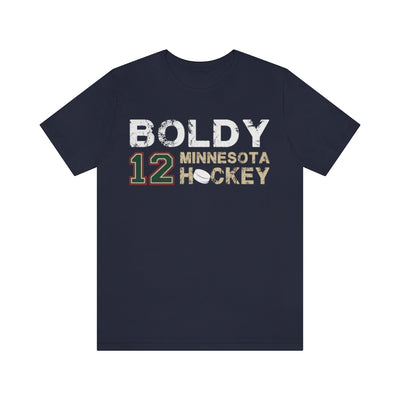 Boldy 12 Minnesota Hockey Unisex Jersey Tee