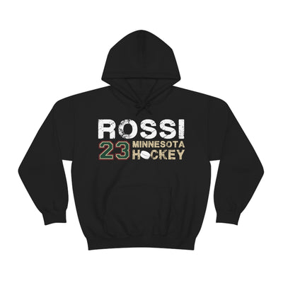 Rossi 23 Minnesota Hockey Unisex Hooded Sweatshirt