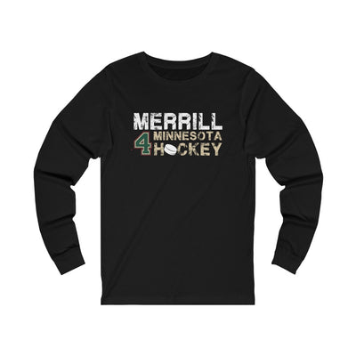 Merrill 4 Minnesota Hockey Unisex Jersey Long Sleeve Shirt