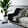 Merrill 4 Minnesota Hockey Velveteen Plush Blanket