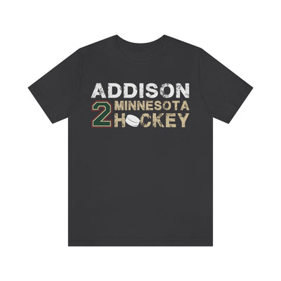 Addison 2 Minnesota Hockey Unisex Jersey Tee