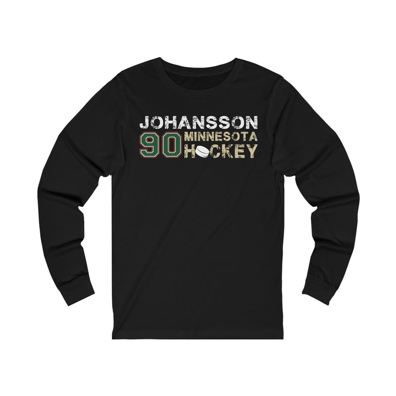 Johansson 90 Minnesota Hockey Unisex Jersey Long Sleeve Shirt